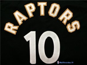 Maillot NBA Pas Cher Toronto Raptors Demar DeRozan 10 Noir Jaune