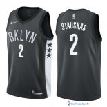 Maillot NBA Pas Cher Brooklyn Nets Akil Mitchell 2 Noir Statement 2017/18