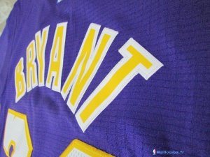 Maillot NBA Pas Cher Los Angeles Lakers Kobe Bryant 24 Pourpre MC