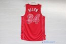 Maillot NBA Pas Cher Miami Heat Ray Allen 34 Rouge