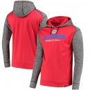 LA Clippers Fanatics Branded Red Static Fleece Pullover Hoodie
