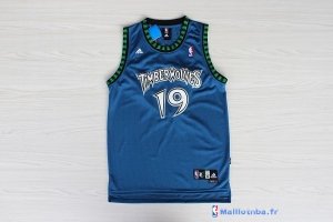 Maillot NBA Pas Cher Minnesota Timberwolves Sam Cassell 19 Retro Bleu