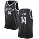 Maillot NBA Pas Cher Brooklyn Nets Milton Doyle 14 Noir Icon 2017/18