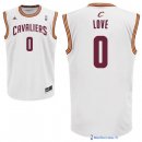 Maillot NBA Pas Cher Cleveland Cavaliers Kevin Love 0 Blanc