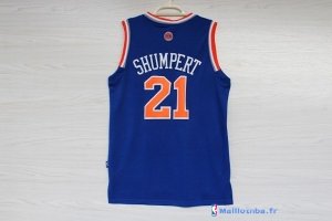 Maillot NBA Pas Cher New York Knicks Iman Shumpert 21 Bleu