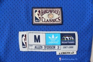 Maillot NBA Pas Cher Denver Nuggets Allen Iverson 3 Bleu Profond