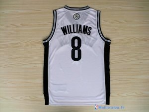 Maillot NBA Pas Cher Brooklyn Nets Deron Michael Williams 8 Blanc