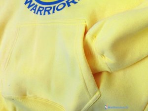 Sweat Capuche NBA Golden State Warriors Jaune City