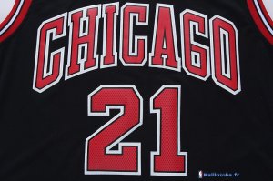 Maillot NBA Pas Cher Chicago Bulls Jimmy Butler 21 Noir