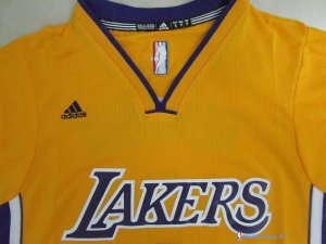 Maillot NBA Pas Cher Los Angeles Lakers D'Angelo Russell 1 Jaune MC