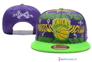 Bonnet NBA New York Knicks 2016 Pourpre Vert