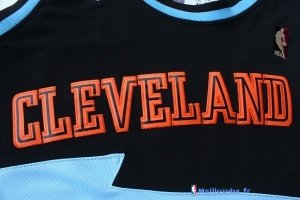 Maillot NBA Pas Cher Cleveland Cavaliers LeBron James 23 Retro Dentelle Noir