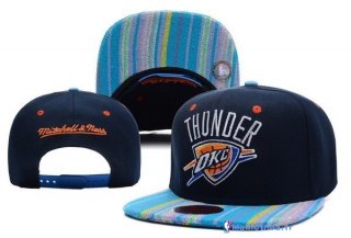 Bonnet NBA Oklahoma City 2016 Thunder Bleu Bande