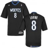 Maillot NBA Pas Cher Minnesota Timberwolves Latrell Sprewell 8 Noir MC