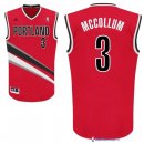 Maillot NBA Pas Cher Portland Trail Blazers 2016 C.J.McCollum 3 Rouge