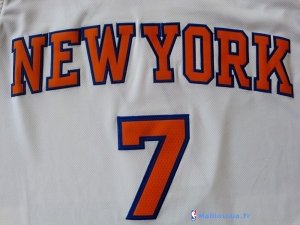 Maillot NBA Pas Cher New York Knicks Carmelo Anthony 7 Blanc