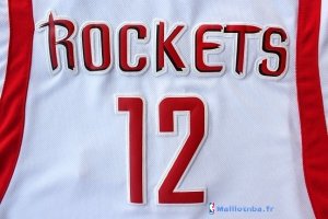 Maillot NBA Pas Cher Houston Rockets Dwight Howard 12 Blanc