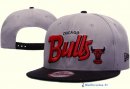 Bonnet NBA Chicago Bulls 2016 Gris Noir