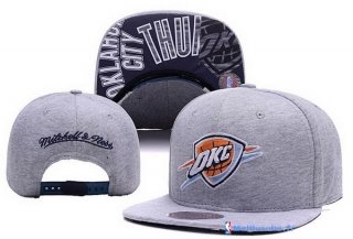 Bonnet NBA Oklahoma City 2016 Thunder Gris