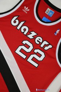 Maillot NBA Pas Cher Portland Trail Blazers Clyde Drexler 22 Rouge