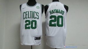 Maillot NBA Pas Cher Boston Celtics Gordon Hayward 20 Blanc 2017/18