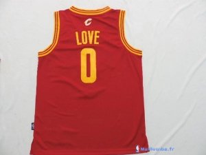 Maillot NBA Pas Cher Cleveland Cavaliers Junior Kevin Love 0 Rouge