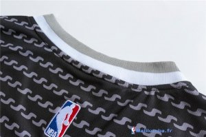 Maillot NBA Pas Cher Sacramento Kings DeMarcus Cousins 15 Noir Blanc