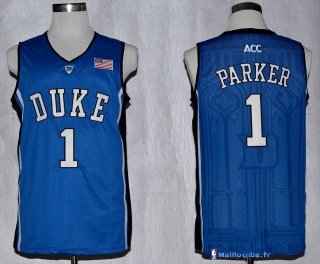 Maillot NCAA Pas Cher Duke Jabari Parker 1 Bleu