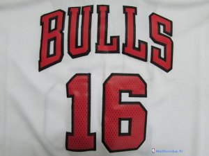 Maillot NBA Pas Cher Chicago Bulls Junior Pau Gasol 16 Blanc