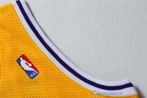 Maillot NBA Pas Cher Los Angeles Lakers Kobe Bryant 24 Retro Jaune