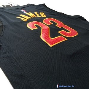 Maillot NBA Pas Cher Finales Cleveland Cavaliers LeBron James 23 Noir