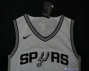 Maillot NBA Pas Cher San Antonio Spurs Manu Ginóbili 20 Blanc Association 2017/18