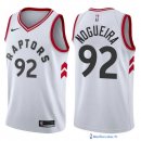 Maillot NBA Pas Cher Toronto Raptors Lucas Nogueira 92 Blanc Association 2017/18