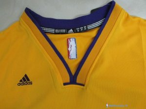 Maillot NBA Pas Cher Los Angeles Lakers Kobe Bryant 24 Jaune MC