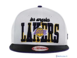 Bonnet NBA Los Angeles Lakers 2016 Blanc