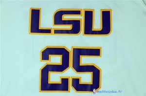 Maillot NCAA Pas Cher LSU Bobby Simmons 25 Blanc