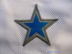 Maillot NBA Pas Cher Dallas Mavericks Dirk Nowitzki 41 Blanc