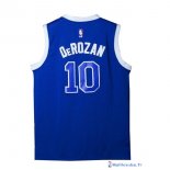 Maillot NBA Pas Cher Toronto Raptors Demar DeRozan 10 Bleu