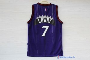 Maillot NBA Pas Cher Toronto Raptors Kyle Lowry 7 Retro Pourpre