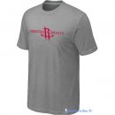 T-Shirt NBA Pas Cher Houston Rockets Gris
