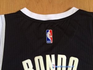 Maillot NBA Pas Cher Sacramento Kings Rajon Rondo 9 Noir