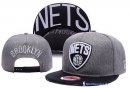 Bonnet NBA Brooklyn Nets 2016 Noir Gris