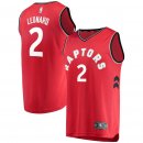 Toronto Raptors Kawhi Leonard Fanatics Branded Red Fast Break Replica Jersey - Icon Edition