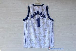 Maillot NBA Pas Cher Orlando Magic Tracy McGrady 1 Blanc Sombre