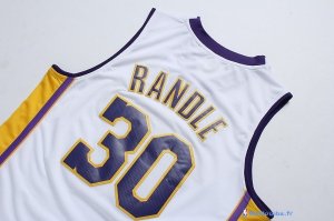 Maillot NBA Pas Cher Los Angeles Lakers Julius Randle 30 Blanc