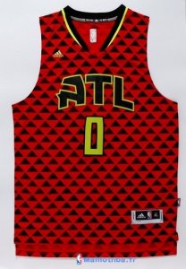 Maillot NBA Pas Cher Atlanta Hawks Jeff Teague 0 Rouge