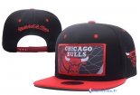 Bonnet NBA Chicago Bulls 2017 Rouge Noir 2