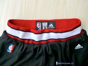 Pantalon NBA Pas Cher Chicago Bulls Adidas Noir