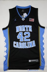 Maillot NCAA Pas Cher North Carolina Jerry Stackhouse 42 Noir