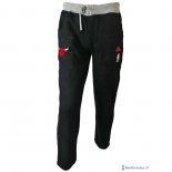 Survetement Pantalon NBA Pas Cher Chicago Bulls Noir